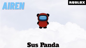 Sus Panda Find the Pandas Roblox