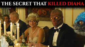 Witness said: DIANA claimed she saw non-human eyes at the Palace dinner