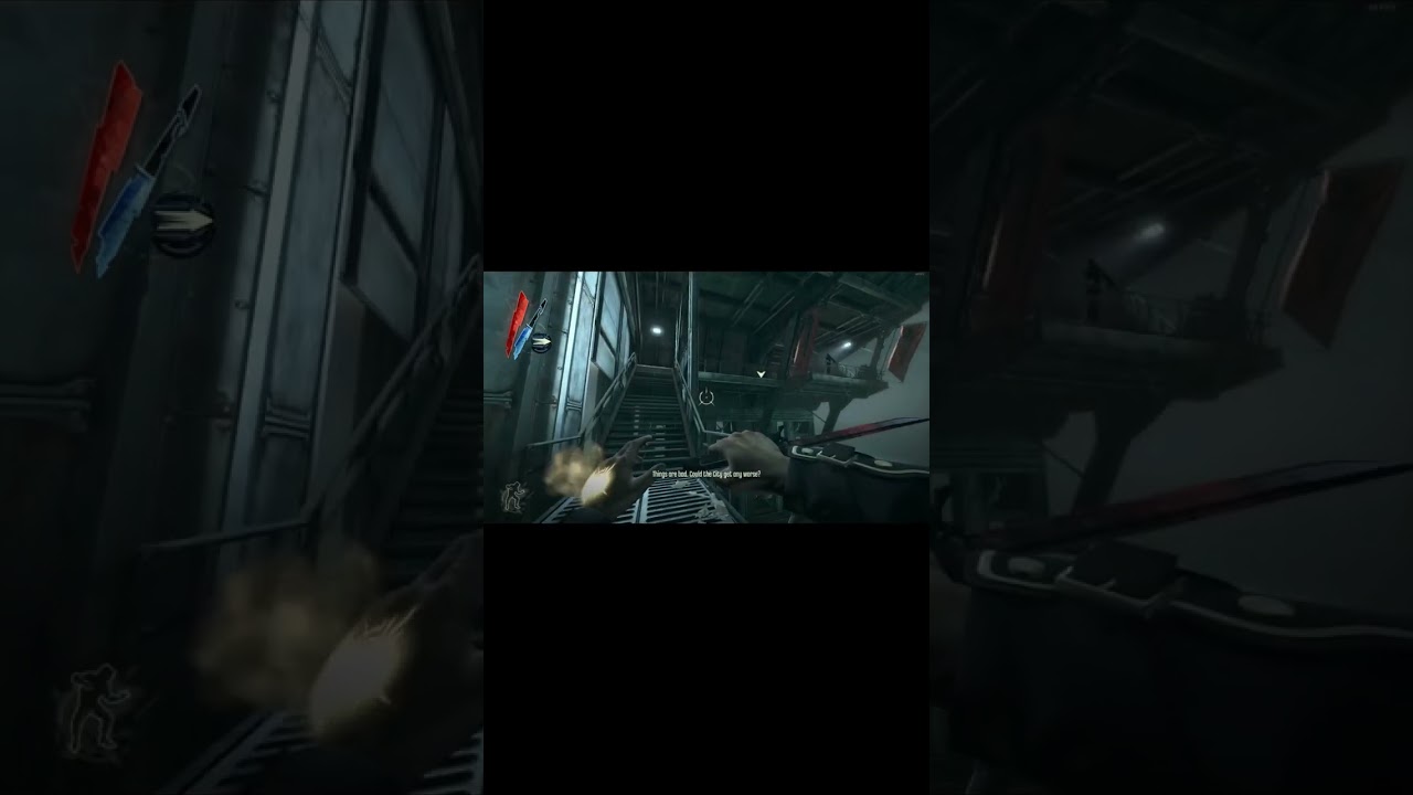 Dishonored: City Watch Officers are well trained. 