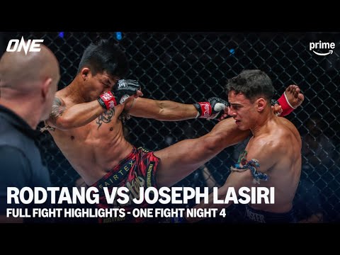 ONE Fight Night 4 Rodtang Vs Joseph Lasiri Full Fight Highlights Prime Video