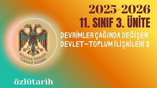 3) Devrimler Çağında Değişen Devlet ve Toplum İlişkileri 3