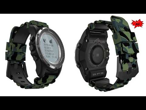 Makibes BR2 GPS senderismo ⌚ Smartwatch Barato Con Bluetooth Velocímetro y ECG