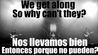 Video thumbnail of "Stay together for the kids - blink 182 lyrics english / Español"