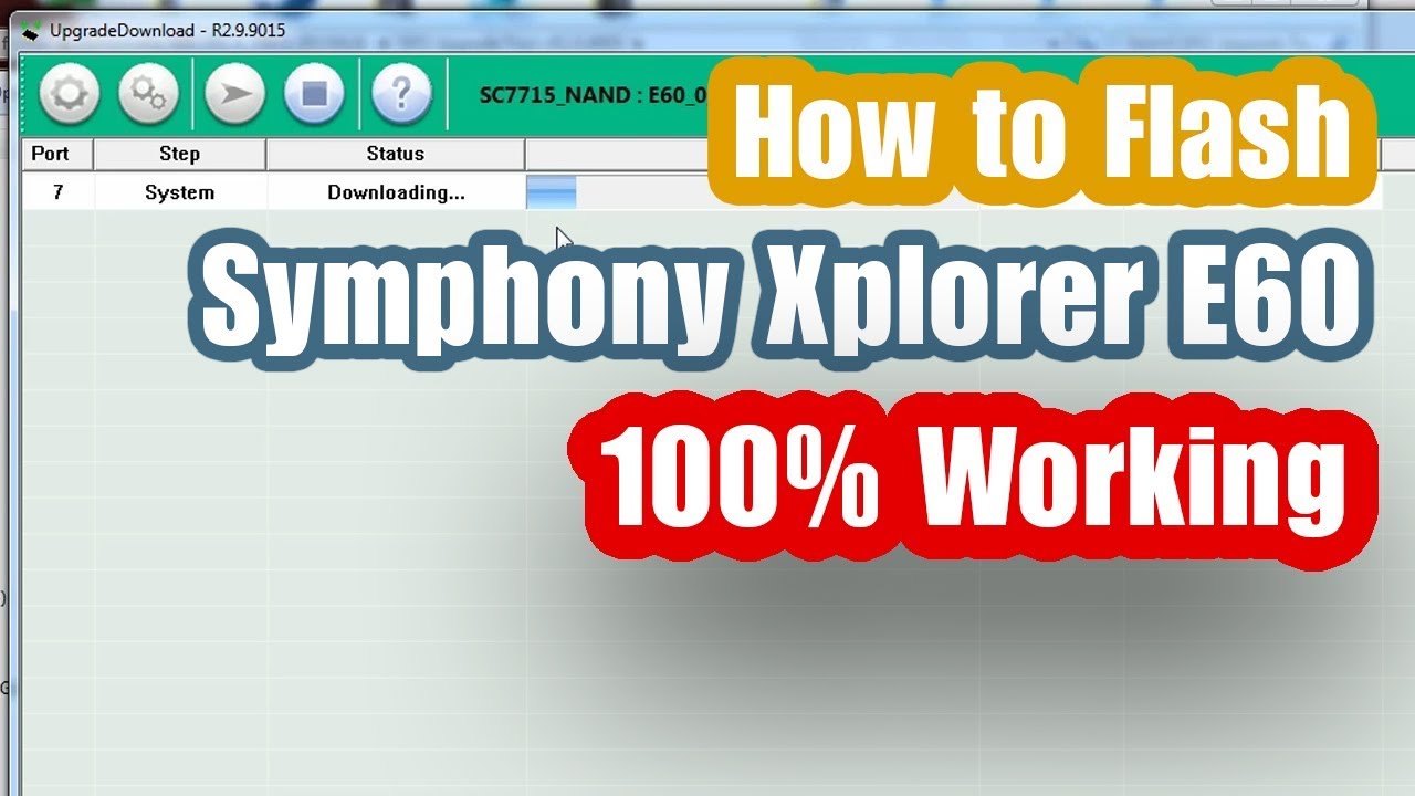 How to Flash Symphony Xplorer E60 | Step By Step Guideline | 100% Working | Mahir Mohaimin Tasin