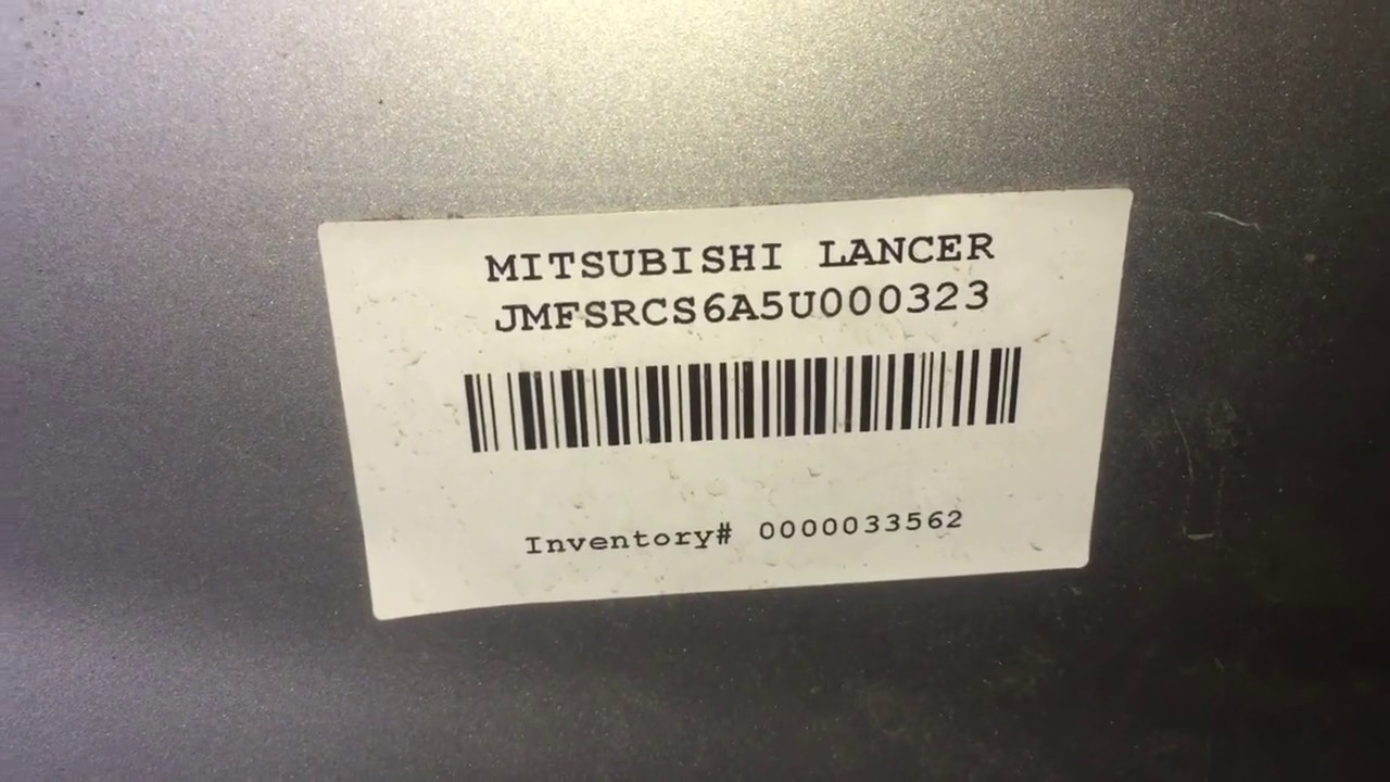 Разборка mitsubishi lancer