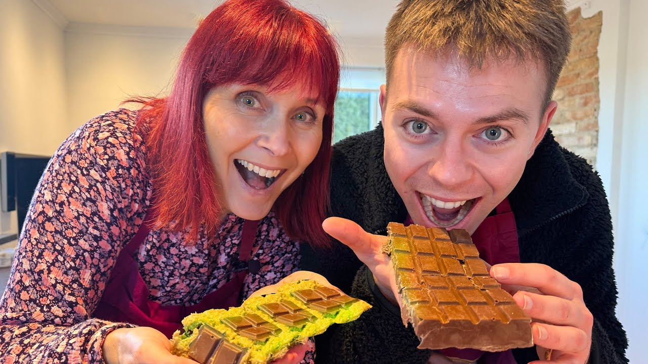 Vi laver Dubai Chokolade! /Mutti & Mortens køkken