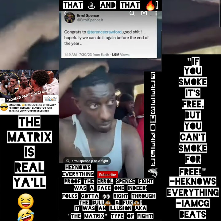 Errol spence to terence crawford good translation i let you the