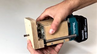 Making a Doweling Machine // Handheld Cordless Doweller