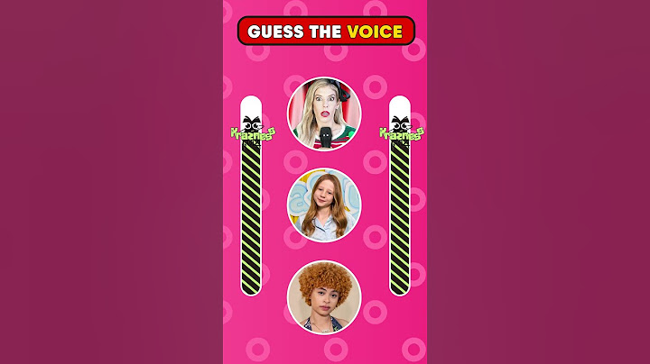 Guess who's singing?🎵🎤Rebecca Zamolo, Like Nastya or Ice Spice