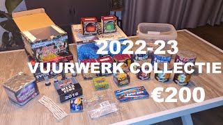 VUURWERKSHIZZLE COLLECTIE T.W.V. €200 / 2022-23