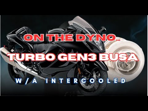 2023 Suzuki Hayabusa water/air-intercooled turbo build