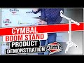Griffin Cymbal Boom Stand Drum Hardware Product Review and Demonstration Model B80