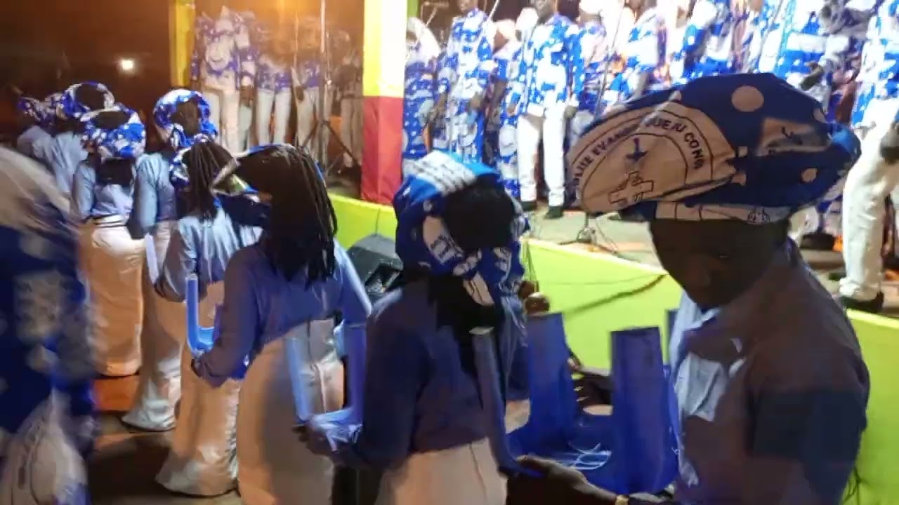 Kilombo Israël de Talangaï (KIT) en concert 1 à Ouesso.