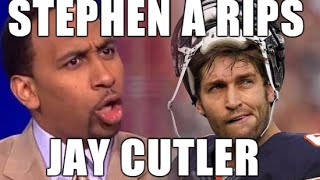 Best of Stephen A Smith: Jay Cutler Rants Pt 1, Skip Bayless, Funny Montage