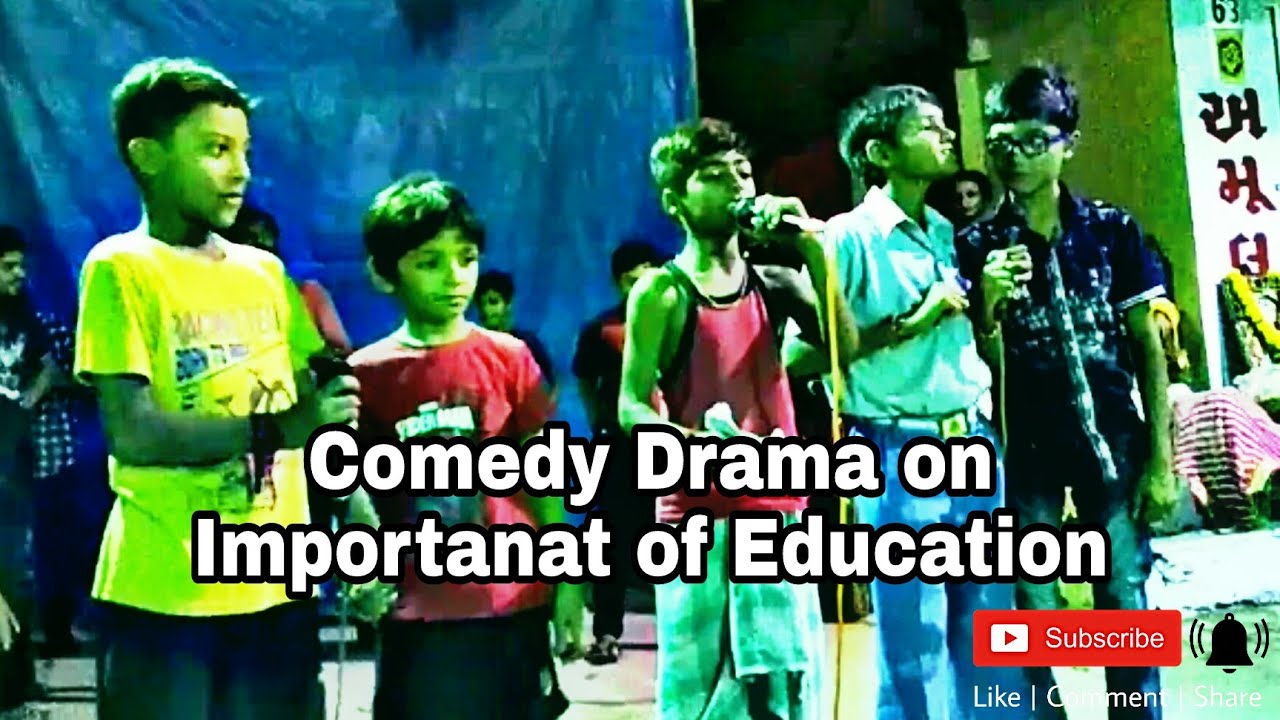 Hindi comedy drama on importance of education / TDV Funny skit - YouTube