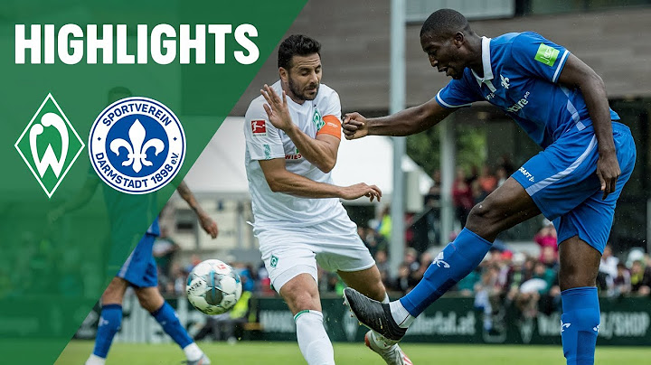 Goller trifft zum Ausgleich | Werder Bremen - Darmstadt 98 | SV Werder Bremen