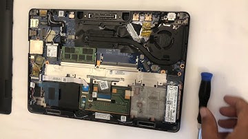 How To Replace Dell Latitude E7270 I5 Battery