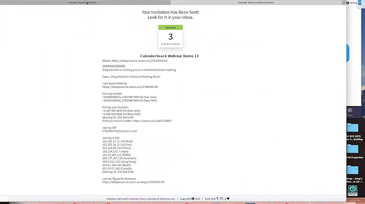 MailChimp Add to Calendar RSVP