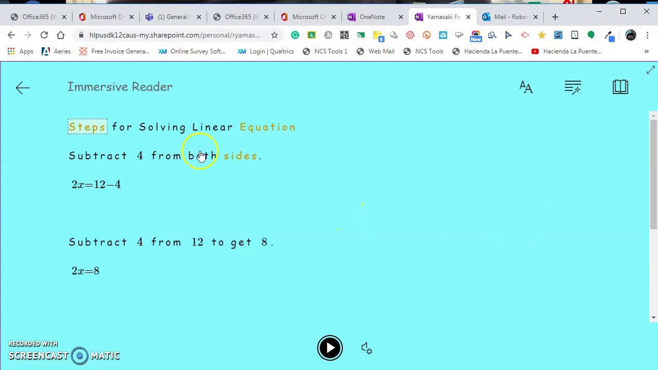 Math Ink Replay - YouTube