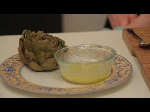 Garlic Butter Dip for Artichokes : Using Artichokes