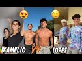 D'Amelio Sisters Vs Lopez Brothers😻 Dance Battle🔥*who are better?* #2