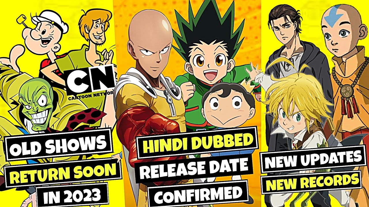 One Punch Man Release Date! CNI OLD Shows in 2023!Hindi Dubbed New Anime! -  YouTube
