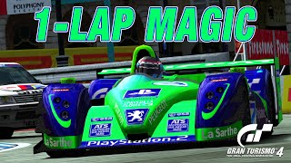 1-Lap Magic: French Cars Showdown - Gran Turismo 4, 4K60, PCSX2