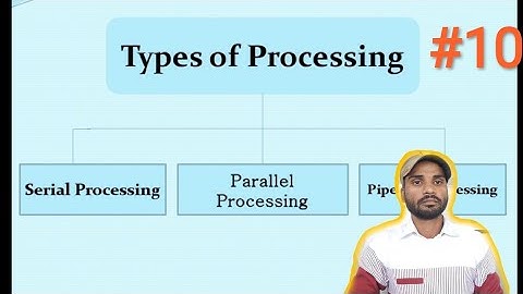 Types of processing (प्रोसे‌सिंग के प्रकार) in HINDI || Umesh Kumar ed ||
