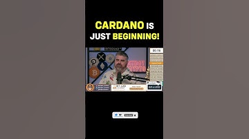 CARDANO IS JUST BEGINNING! #shorts