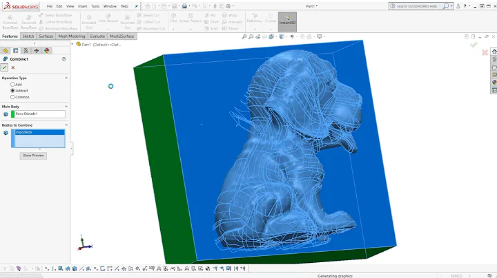 Overview - Mesh2Surface for SOLIDWORKS - 3D reverse engineering software