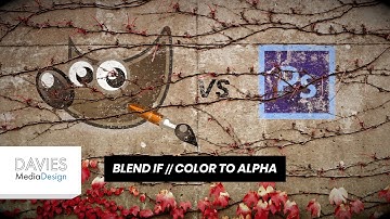 GIMP vs Photoshop: Blend If + Color to Alpha Compared (2020)