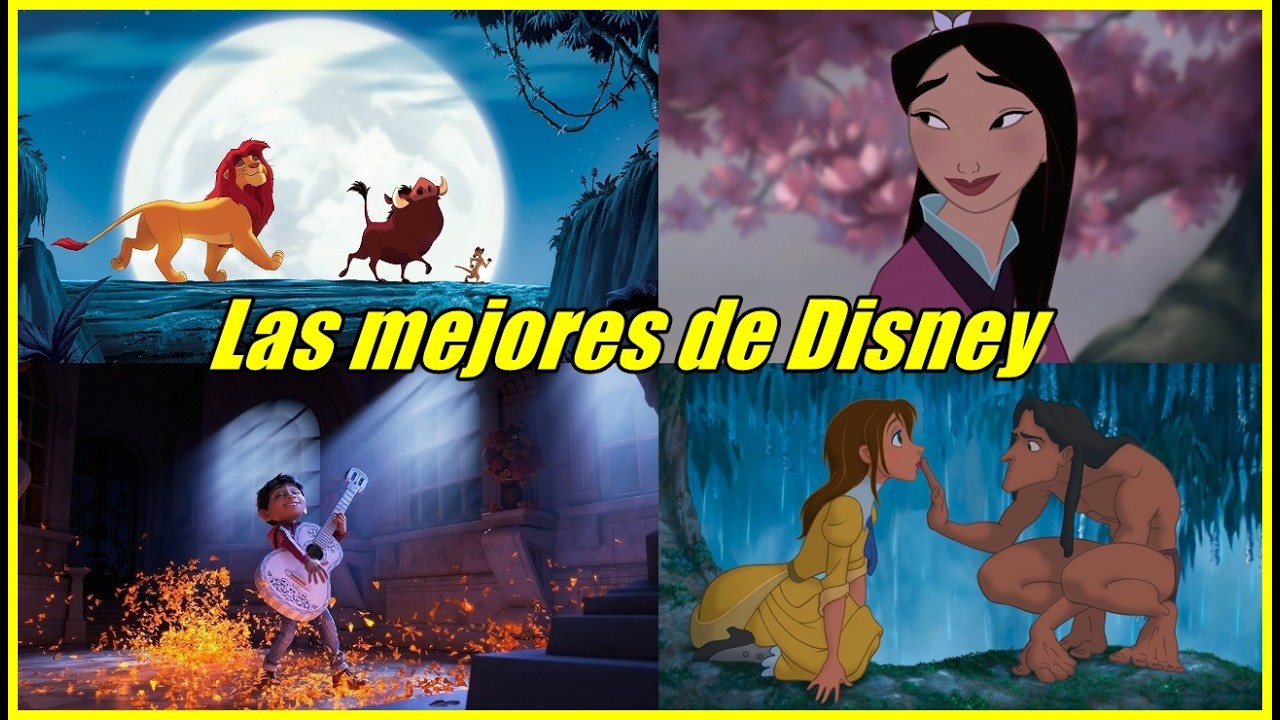 LAS MEJORES CANCIONES DE DISNEY