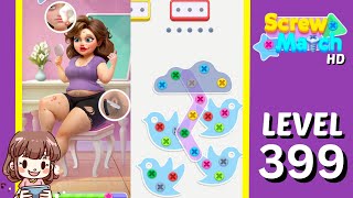 Screw Match Level 399 Solution Walkthrough