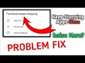 How to Fix All Apps Keeps Stopping Error in Android Phone Fix settings keeps stopping problem solve