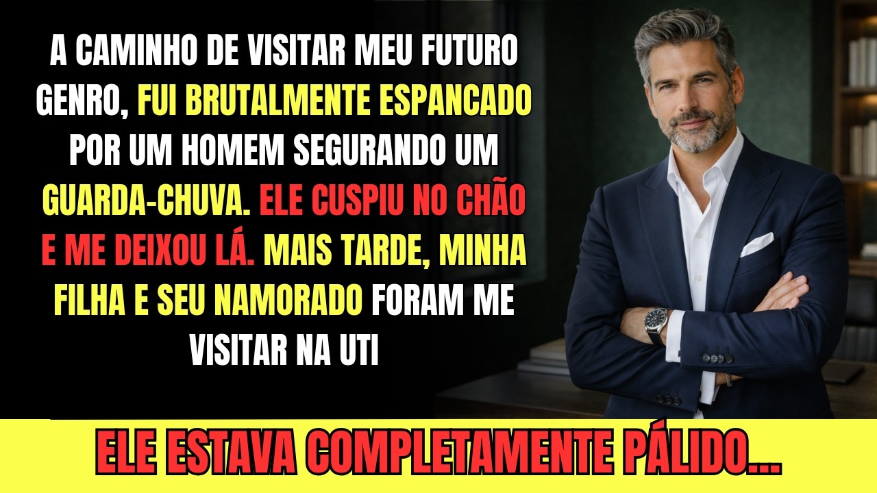 A CAMINHO DO MEU FUTURO GENRO, FUI ESPANCADO POR UM ESTRANHO DE GUARDA-CHUVA E ACORDEI NA UTI VIVO!!