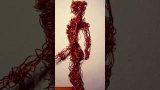 Aereal Copper Wire Sculpture 