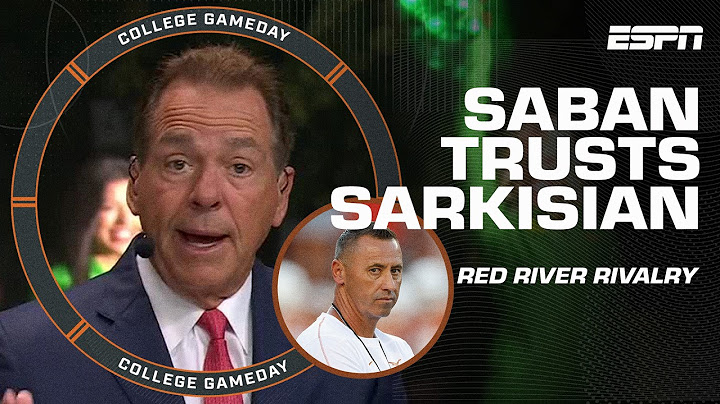 Nick Saban COMMENDS Steve Sarkisian on CONFIDENCE & TRUST in Texas players 🔥 | College GameDay