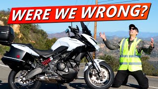 WE FINALLY RIDE THE KAWASAKI VERSYS 650 AND IT'S...