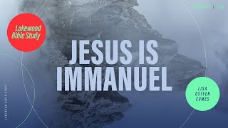 Monday Night Bible Study | Jesus Is Immanuel – God With Us