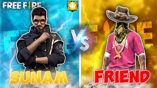 MY FRIEND CHALLENGED ME ON FREE FIRE 🔥 || Free fire gameplay in hindi #gameplay #freefire #gaming