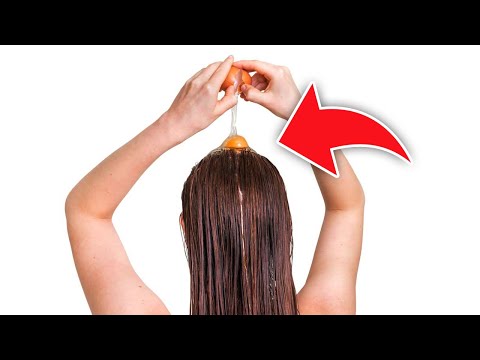 Video: Ist rohes Ei gut für dein Haar?