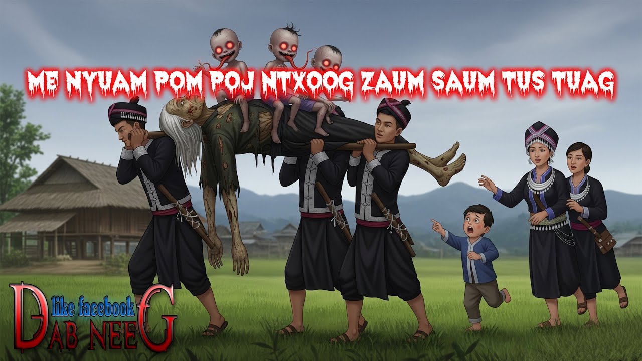 dab neeg 2097 me nyuam pom poj ntxoog zaum saum tus tuag เด็กเห็น