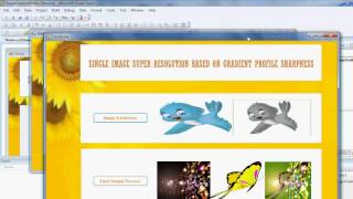 IEEE 2015 PROJECTS-Single Image Super-Resolution Based on Gradient Proﬁle Sharpness