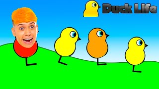I BECAME A DUCK FOR 1 DAY AND TRAINED TO BE SUPER FAST!! (Duck Life)