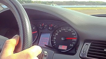 Audi RS6 4.2l V8 SOUND Acceleration onboard drive