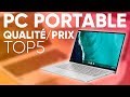 TOP5 : MEILLEUR PC PORTABLE RAPPORT QUALITÉ/PRIX