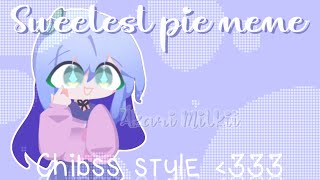 sweetest pie !! ┈➤ loop 😭[🍰] chibss / @Chubbychibss style :D // Akari Milkii