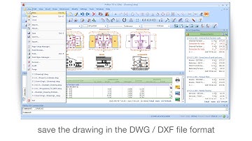PriMus TAKEOFF Tutorial - BoQ and drawing in one DWG/DXF file - ACCA software