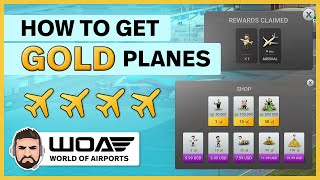How to Get Gold Planes (OLD) - World of Airports Tips and Hints screenshot 4