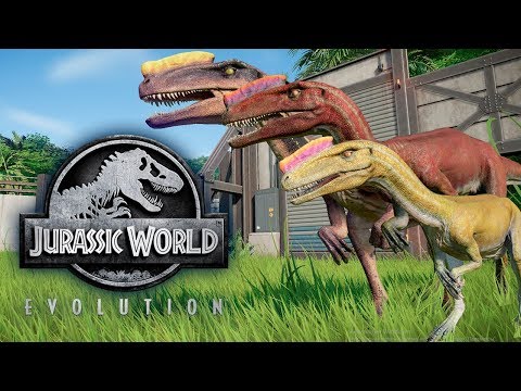 Видео: Процератозавр - Драки с Рапторами и Травоядными Proceratosaurus Jurassic World Evolution